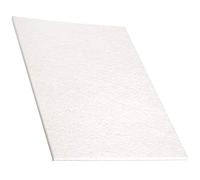 Adsamm® / 1 x self-adhesive felt pad/White / 7.87x11.81'' (200x300 mm) / rectangular/Felt furniture glides with 2.16'' (5.5 mm) thickness/Furniture and floor glides
