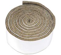 Adsamm® / 1 x self-adhesive Felt Strip/Brown / 1.14x39.37'' (29x1000 mm) / rectangular / 0.138'' / 3.5 mm thick stick-on furniture felt glides/Furniture & Chair Glides