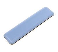 Adsamm® / 16 x PTFE glides | 0,94'' x 3,94'' (24x100 mm) | grey-blue | angular | Premium quality self-adhesive furniture sliders by Adsamm®
