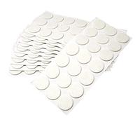 Adsamm® / 210 x self-adhesive felt pads/White/ø 1.18'' (ø 30 mm) / round / 0.138'' / 3.5 mm thick stick-on furniture felt glides/Furniture & Chair Glides