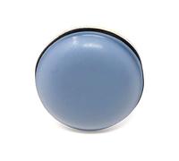 Adsamm® / 4 x PTFE glides | Ø 0,79'' (Ø 20 mm) | grey-blue | round | Premium quality self-adhesive furniture sliders by Adsamm®