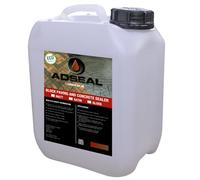 AdSeal Block Paving and Concrete Sealer, Water-Based sealer suitable for Block Paving, Imprinted, Flags or any Concrete Surface - Satin Finish (White, 5 Litre)