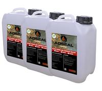 AdSeal Block Paving and Concrete Sealer, Water-Based sealer suitable for Block Paving, Imprinted Pressed Or Stamped, Flags or any Concrete Surface - Gloss Finish (White, 15 Litre)
