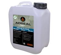 AdSeal Porcelain Tile Sealer - Invisible Finish - Breathable Coating for Porcelain And All Natural Stone Surfaces Including Sandstone, Limestone, Yorkstone Etc. (Invisible, Standard)