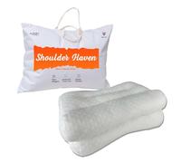 adsin Ergonomic Neck & Shoulder Support Pillow (Pack of 1) Cervical & Orthopedic Pillow For Pain Relief, Side Sleeper For Neck & Shoulder Pain, Better Sleep And Spinal Alignment