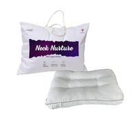 adsin Ergonomic Neck-Spine Support Pillow (Pack-1) Cervical & Orthopedic Pillow For Pain Relief, Side Sleeper For Neck & Shoulder Pain, Better Sleep And Spinal Alignment, Side Back Stomach Sleeper