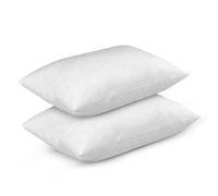 adsin Finest White Duck Feather Pillows (2 Pack - 19" x 29"), Luxurious Duck Down Pillows, Extra Soft Filled in 100% Down Proof Cotton Blend Cover, Hotel Quality Bed Pillow, Feather & Down Pillow