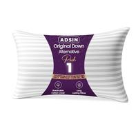 adsin Satin Stripe Hotel Quality Bed Pillows Bounce Back Microfibre Comfortable Suitable for Back and Side Sleepers Pillow (Extra Firm, Pack of 1)
