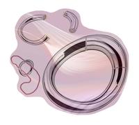 Adsorption Stainless Steel Heavy Curved Fitness Ring Endurance Set, Men's Special Fitness Ring -E10UK (B:M)