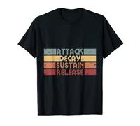ADSR Synth Synthesizer Retro Music Gift T-Shirt