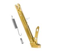 Adsspro Universal Lengthened Adjustable Long Kickstand CNC Aluminum Alloy Motorcycle Long Kickstand Accessories Motor Modified Tripod Holder Kickstand Foot Side Support Stand Motorbike Dit Pit Bike