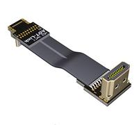 ADT-Link FPV Cable for HDMI Micro Mini Flat Camera Connector 5cm-50cm Flexible Wire Line 18Gbps 4K@50/60 2160p for HDMI2.0 for FPV Camera (20cm,A2-D2)