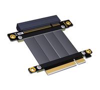 ADT-Link PCIe X8 to X8 Adapter Cable for Graphics Video Card PCI Express Extender PCIe X8 to PCIe X8 Slot Extension Cable for 1U 2U Server (5CM)