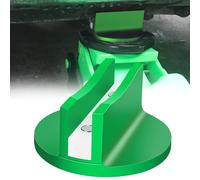 ADTOPI Jack Pad with Magnetic Slotted Jack Pad Weld Frame Rail Adapter for Floor Jack Compatible with Most of Vehicles-1PC, Green