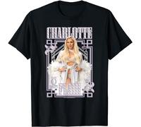 Adu Charlotte Flair Royal Bling Sassy Photo Portrait T-Shirt-L