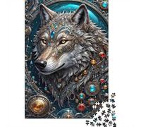 Adult 1000 Piece Jigsaw, Galactic Overlord Wolf, Festive Gift, 70x50cm/1000pcs