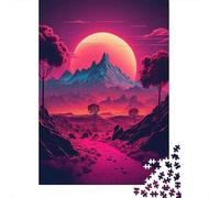 Adult 1000-Piece Jigsaw Puzzle, Cosmic Dreams, 38x26cm/1000pcs, for Progress Whenever Time Allows; White Card with A Low-dust Finish
