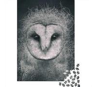 Adult 1000-Piece Jigsaw Puzzle, Wisdom, 52x38cm/1000pcs, for Progress Whenever Time Allows; Clean White Cardboard for Sorting