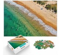 Adult 1000 Piece Jigsaw, Surfers And Waves, Festive Gift, 1000pcs (52x38cm)