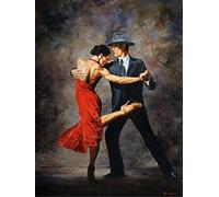 Adult 1000piece Jigsaw Puzzle Dancing Couple Home Decor 52x38cm