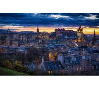 Adult 1000piece jigsaw puzzle of Edinburgh, Scotland, decorative gift, 50x70cm