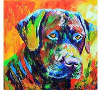 Adult 2000piece puzzle Labrador cute pet dog lovely art crafts suitable for home wall decoration 70x100cm