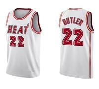 Adult 22# 15# Basketball Jersey Unisex Sleeveless Basketball Tank Top Sports Lining T-Shirt Tank Top,White (22# C),L