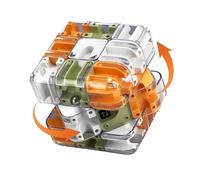 Adult 3D Maze Cube,Logical Challenge Precision Ball Bearing Puzzle for Focus and Logic Training, Anxiety Reduction Stress Relief, Office Workers Novelty Gifts for Men Women