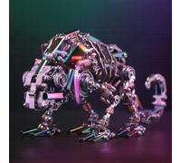 Adult 3D Metal Puzzle, Chameleon Metal Model Set, 3D Metal Adult Puzzle Chameleon Building Blocks, DIY Mechanical Model Set- High-end Gifts for Men