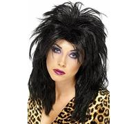 Adult 80s Popstar TV Music Icon Wig Rock & Roll Punk Fancy Dress Party Accessory