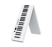 Adult 88-key Hammer Electronic Piano For Home Use For Adult Grade Examination Intelligent Digital Student Portable (Color : White)