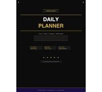Adult ADHD Daily Planner | Focus & Clarity | 12 Month Undated | Focus Blocks, Habit Tracker, Weekly Review: Compassionate productivity journal for the ... - Organization, focus and daily wellbeing