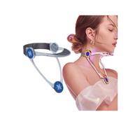 Adult Adjustable Neck Brace Household Cervical Spine Correction Protector(Transparent)