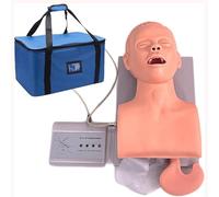 Adult Airway Management Trainer Intubation Training Simulator Model Medical Teaching Simulation Tool for Lab Education PVC Adult A