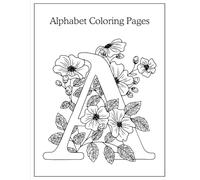 Adult Alphabet Coloring Book