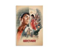 Adult Animated Sitcom Archer Minimalist Vintage TV Series Canvas Wall Art Living Modern Family Bedroom Music Movie Cartoon Poster 12x18inch(30x45cm) Unframe-style
