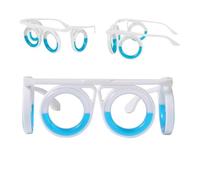 Adult Anti- Motion Sickness Smart Glasses Motion Sickness Smart Glasses Relieve Carsickness Airsickness Seasickness Glasses Anti Nausea Vertigo Glasses No Lens Liquid Glasses for Adults or Kids