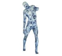 Adult Arachnomania Morphsuit Skeleton Spider Suit Halloween Fancy Dress Costume
