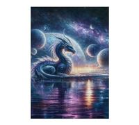 Adult Artistic Jigsaw Puzzle, Creator Dragons Cosmos, 300 PCS