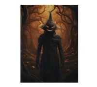 Adult Artistic Jigsaw Puzzle, Cursed Pumpkin King, 500 PCS