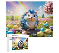 Adult Artistic Jigsaw Puzzle, Easter Egg Hunt Adventure-1, 500 PCS
