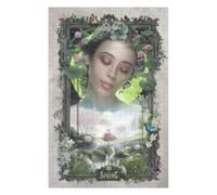 Adult Artistic Jigsaw Puzzle, Spring Floral Fantasy Frame, 1000 PCS