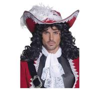 Authentic Red Pirate Hat