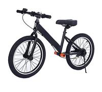 Adult Balance Bike with Brake - 18 Inch Air Tires, Footrest, Large No Pedal Bicycle for Boys Girls - Big Kid Balance Bike With Brakes