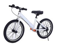Adult Balance Bike with Brake - 18 Inch Air Tires, Footrest, Large No Pedal Bicycle for Boys Girls - Big Kid Balance Bike With Brakes