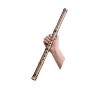 adult Bamboo Flute Purple Flute Professional Instrument With Mouthpiece Suitable For Beginners(Brown G)