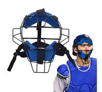 adult baseball,softball catcher,Adjustable judge cage - and comfortable fit Traditional hollow steel softball referee does not obscure the view