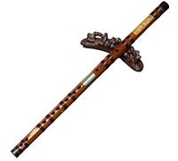 Adult beginner F key flute playing instrument Professional bamboo flute instrument(D)