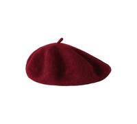 Adult Beret Hat, Classic Solid Color,Soft Women French Style Wool Beret Hat