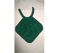 Adult Bib Dignity Clothing Protector Napkin Style Green